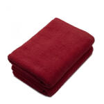 Somnart Set 2 prosoape de corp bumbac 100%, 600gsm, Somnart, 70x140cm, rosu (SET.2PR.600.70X140.RS) Prosop