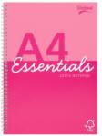 Pukka Pad Spirálfüzet, A4, vonalas, 80 lap, PUKKA PAD "Unipad Essentials Jotta", vegyes (PUPUEJA4) - tonerprint