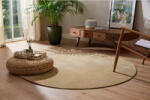 Delta Carpet Covor Belgian , Model Fargo , 71501, Bej , Rotund, Diverse Dimensiuni (5414995641875) Covor