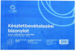 Bluering Készletbevételezési bizonylat anyag bevét A5 25x4lapos fekvő 12-111/V. 8 tételes - bestoffice