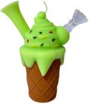 Urban Crew Bong silicon Ice Cream verde 14cm