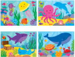 Galt Set 4 puzzle-uri - Oceanul vesel (2, 3, 4, 5 piese) (1005452) - educlass Puzzle