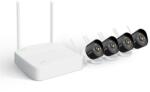 TENDA wifi csőkamera szett - K4W-3TC (4x 3MP, H265, mikr. , IR30m +FullColor, 1x NVR 4csat, USB, RJ45) (K4W-3TC) - ipkamerashop
