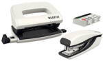 Leitz Mini capsator și perforator WOW, alb perlat (55612001)