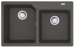 Franke Urban chiuvetă din granit 78x50 cm gri/grafit/onix 114.0716. 367 (1140716367) Chiuveta