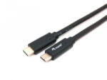 Equip 128346 USB-C - USB-C kábel 1m fekete