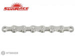 SunRace CN11A lánc, 11 sebességes, 126 lengőkaros, ezüst