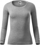 MALFINI Tricou cu maneca lunga, pentru dama, marime: XS, gri inchis, Malfini 1691212
