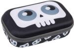 ZIPIT Penar Penar cu fermoar, ZIPIT Creatures Storage box - craniu negru cu alb (ZP-428905) Penar