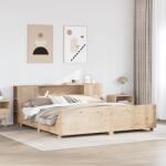 vidaXL tömör fenyőfa ágy matrac nélkül 180 x 200 cm (3323758)
