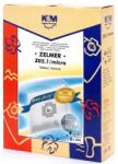 K&M Sac Aspirator Zelmer 1010, Sintetic, 4 x Saci + 1 Filtru, K&M (DUSTBAG-Z05-SYN-K&M)