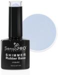 SensoPRO Shimmer Rubber Base SensoPRO Milano, 56 Glowing Grip, 10 ml (TBY-S3390)