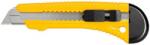 Goobay Cutter de Plastic 155 x 30 mm, Lama 18mm, Galben, Goobay (TOOL-KNIFE-18PL/02-FIXP)