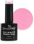 SensoPRO Shimmer Rubber Base SensoPRO Milano, 61 Pink Paradise, 10 ml (TBY-S3395)