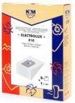 K&M Sac Aspirator Electrolux Clario, Hartie, 5 x Saci + 1 Filtru, K&M (DUSTBAG-E10-PAP-K&M)