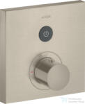 Hansgrohe Axor ShowerSelect Square falsík alatti termosztátos csaptelep 1 fogyasztóhoz, szálcsiszolt nikkel 36714820 (36714820)