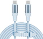 Krüger&Matz KM1269-1BL USB Type-C/USB Type-C 100W 1M Alb (KM1269-1BL) - pcone