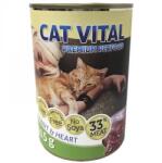 Cat Vital konzerv nyúl+szív 24x415G