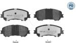 MEYLE set placute frana, frana disc MEYLE -PD: Advanced performance and design. 025 220 6518/PD (025 220 6518/PD)