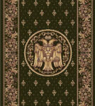 LOTOS Traversa Lotos 15032-310, Latime 100 cm, Model Bisericesc, Verde, Diverse Marimi (15032-310-120) Covor