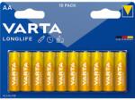 VARTA Elem, AA ceruza, 10 db, műanyagmentes, VARTA „Longlife (VELEAA10R)
