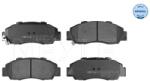 MEYLE set placute frana, frana disc MEYLE -ORIGINAL: True to OE. 025 216 5118/W (025 216 5118/W)
