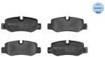 MEYLE set placute frana, frana disc MEYLE -ORIGINAL: True to OE. 025 221 0118 (025 221 0118)