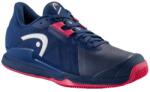 Head Sprint Pro 3.5 Clay - dark blue/azalea - Kék