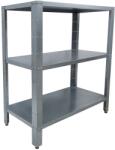 Lincos Salgó polc 3 polccal, horganyzott, 92x42cm polcok, 100cm magas (M5-SP-N100)