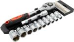 Lincos Dugókulcs készlet racsnis kulccsal, 1/2"-os meghajtó (DK-121213-12)