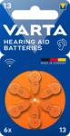 VARTA Hearing Aid Battery Hallókészülék-elem 13 6 db (24606101416)
