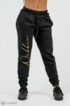 NEBBIA INTENSE Signature 846 női melegítőnadrág, arany, fekete/arany (M)