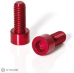 XLC BC-X02 Alu csavarok a kosárhoz 2 db, piros