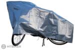 XLC VG-G02 védőhuzat kerékpárhoz fülekkel és hevederekkel 200 cm x 100 cm, szürke