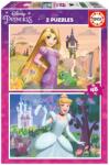 Educa Puzzle Prințesele Disney Educa 2x48 piese de la 3 ani (EDU19997) Puzzle
