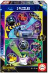 Educa Puzzle DC Batwheels Disney Educa 2x20 piese de la 3 ani (EDU20106) Puzzle