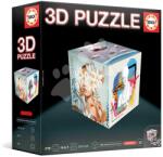 Educa Puzzle animăluțe 3D Cube Animals Educa 216 piese de la 8 ani (EDU20125)