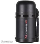 LIFEVENTURE Wide Mouth Flask termosz, 800 ml, fekete (800 ml)