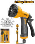 INGCO Öntözőpisztoly állítható sugarú 9 funkciós INGCO (HWSG092) (HWSG092)
