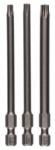 Bosch Csavarozó bit készlet extrakemény, 3 részes, T20, T25, T30, 89 mm Bosch 2607001760 hossz: 89 mm