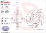 BREMBO Disc frana BREMBO 09.8781. 21