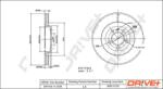 Dr! ve+ Disc frana Dr! ve+ DP1010.11. 0739 (DP1010.11.0739) - automobilus