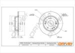 Dr! ve+ Disc frana Dr! ve+ DP1010.11. 0273 - automobilus