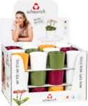Scheurich 870 kaspó 7 cm átmérő Fancy válogatás többféle
