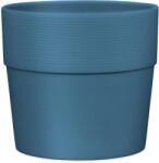 Scheurich Groove Blu kaspó 38 cm átmérő kiváló minőségű műanyag