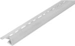 Arcansas negyedkör záróidom PVC világosszürke 0, 8 cm x 2, 7 cm x 250 cm