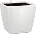 Lechuza Quadro Premium LS kaspó 35 cm x 35 cm x 33 cm fehér magasfényű