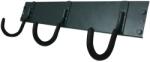AR Shelving Rivet oldalelem 3 kampóval antracit 43cm-es polchoz