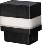 Floraworld LED-es napelemes cölöpsapka 2 db-os szett antracit 6 cm x 4 cm