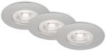 Briloner Brilo Kulana süllyesztett Dim LED lámpa-szett 5 W 3000 K 3 db matt króm